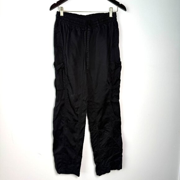 Johnny Was Cargo Pants Leeshie Workwear Black Size XS Boho - Picture 8 of 9